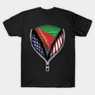 Eritrean Flag  Eritrea Flag Australian Flag Ripped Open - Gift for Eritrean From Eritrea T-Shirt